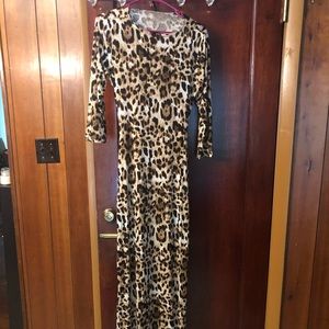 Leopard Print Dress